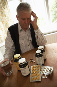 Polypharmacy in the elderly may do more harm than good One study resulted in discontinuing nearly 60percent of medications Photo by BananaStock