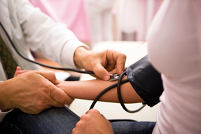 The medical setting and the presence of the physician in particular can trigger white coat hypertension Photo by iStockphoto