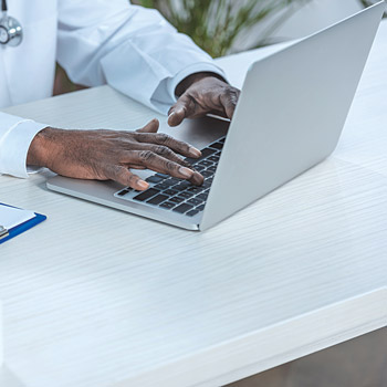 Primary care physicians may best e-consult with subspecialists in endocrinology infectious disease neurology and rheumatology because the questions asked are more typically about specific test res