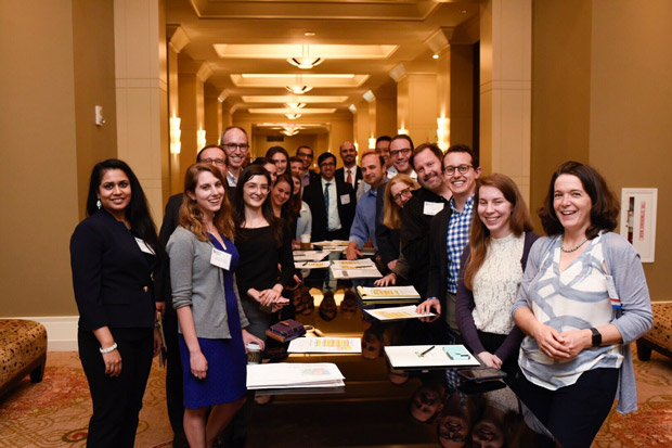 Trainees were a highlight of Leadership Day 2019 which welcomed about 75 medical students some pictured here and more than 100 residents and fellows-in-training Photo by Nick Klein